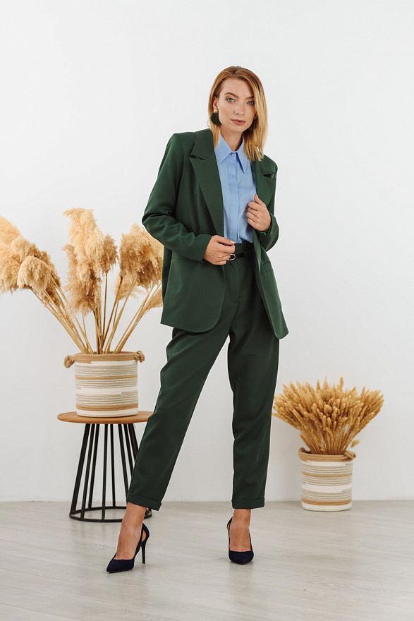 Dark green blazer