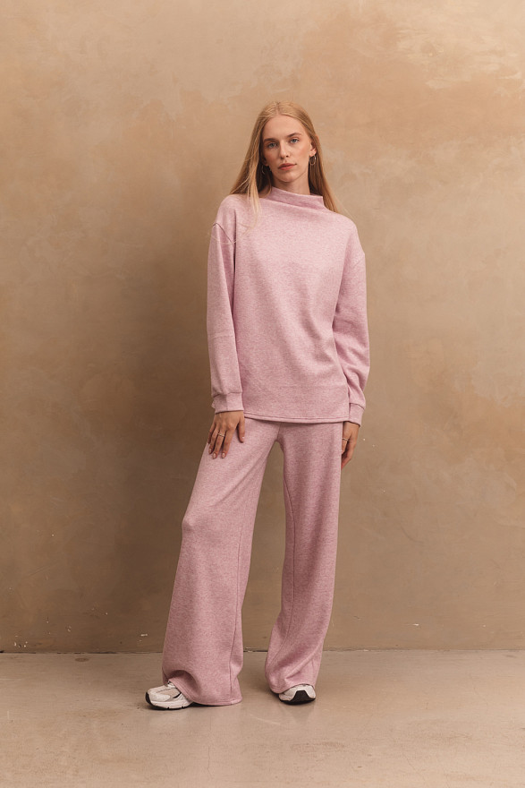 Angora pantsuit in color 