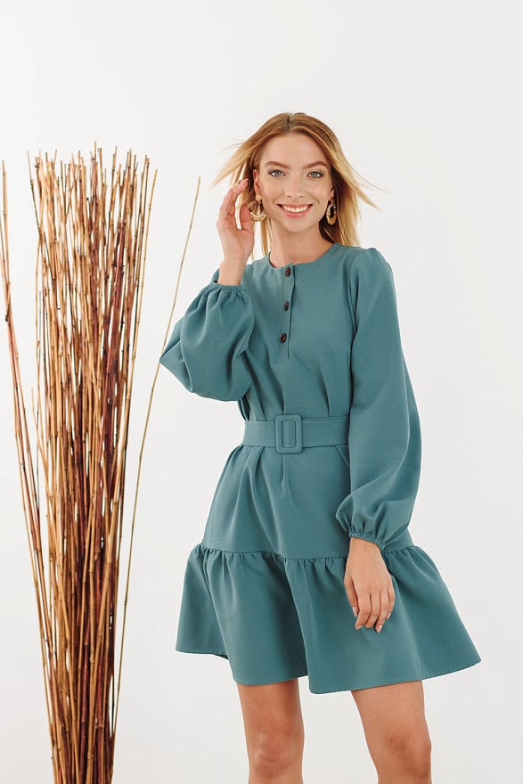 Tiffany belted dress