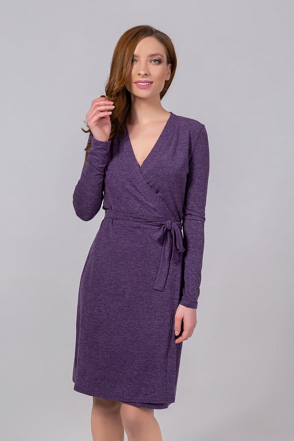 Business wrap dress